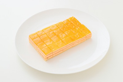 シートケーキ オレンジ(ジュレタイプ) 計5台 (5台×1種類)  17.5cm×10cm×3cm 1