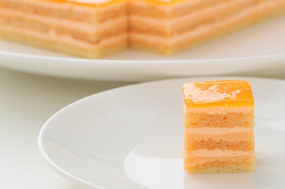 シートケーキ オレンジ(ジュレタイプ) 計5台 (5台×1種類)  17.5cm×10cm×3cm 4