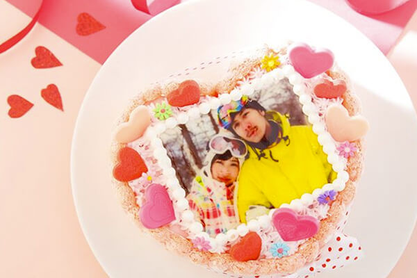 写真ケーキ