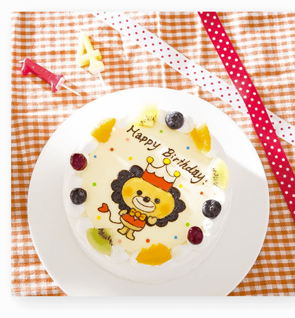 イラストケーキ